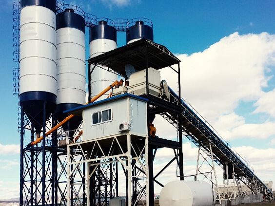 Gantuluun Goncrete Batching Plant (HZS120) In Ulaan Baater