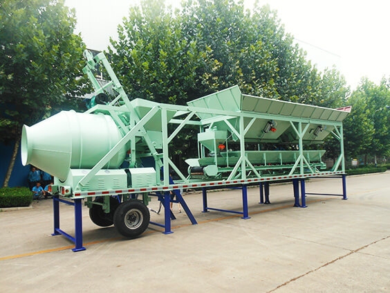 YHZM30 Mobile Concrete Batching Plant Delivering To Philippines In August, 2016.