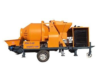 Drum Concrete Mixer With Pump