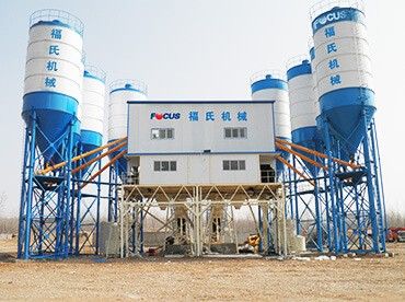 HZS150\180 Stationary Concrete Batch Plant