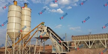 Mobile Batch Plant in Operation in Algeria