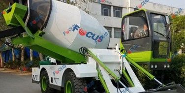 FOCUS Self-loading Concrete Truck Mixer Hitting the market
