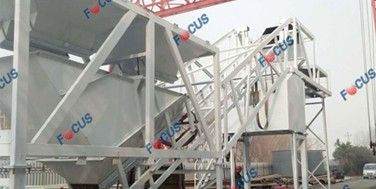 Mobile concrete batching plant delivering to Australia