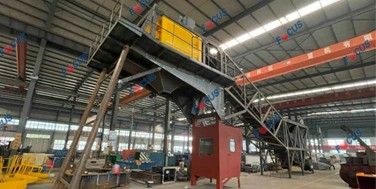 120m3 Mobile Concrete Mixing Plant Being Tested