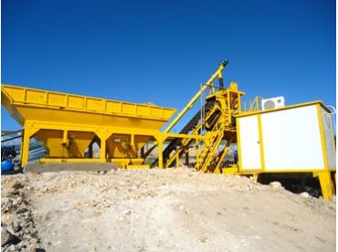 YHZS25 Mobile Concrete Batching Plant