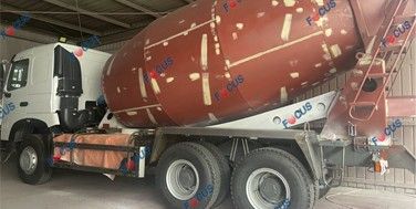 Truck Concrete Mixers under Fabrication